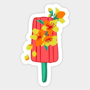 Summer Ice block Sticker